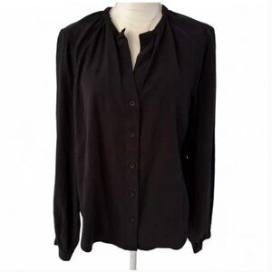 Cloth & Stone Black Button Down Size M